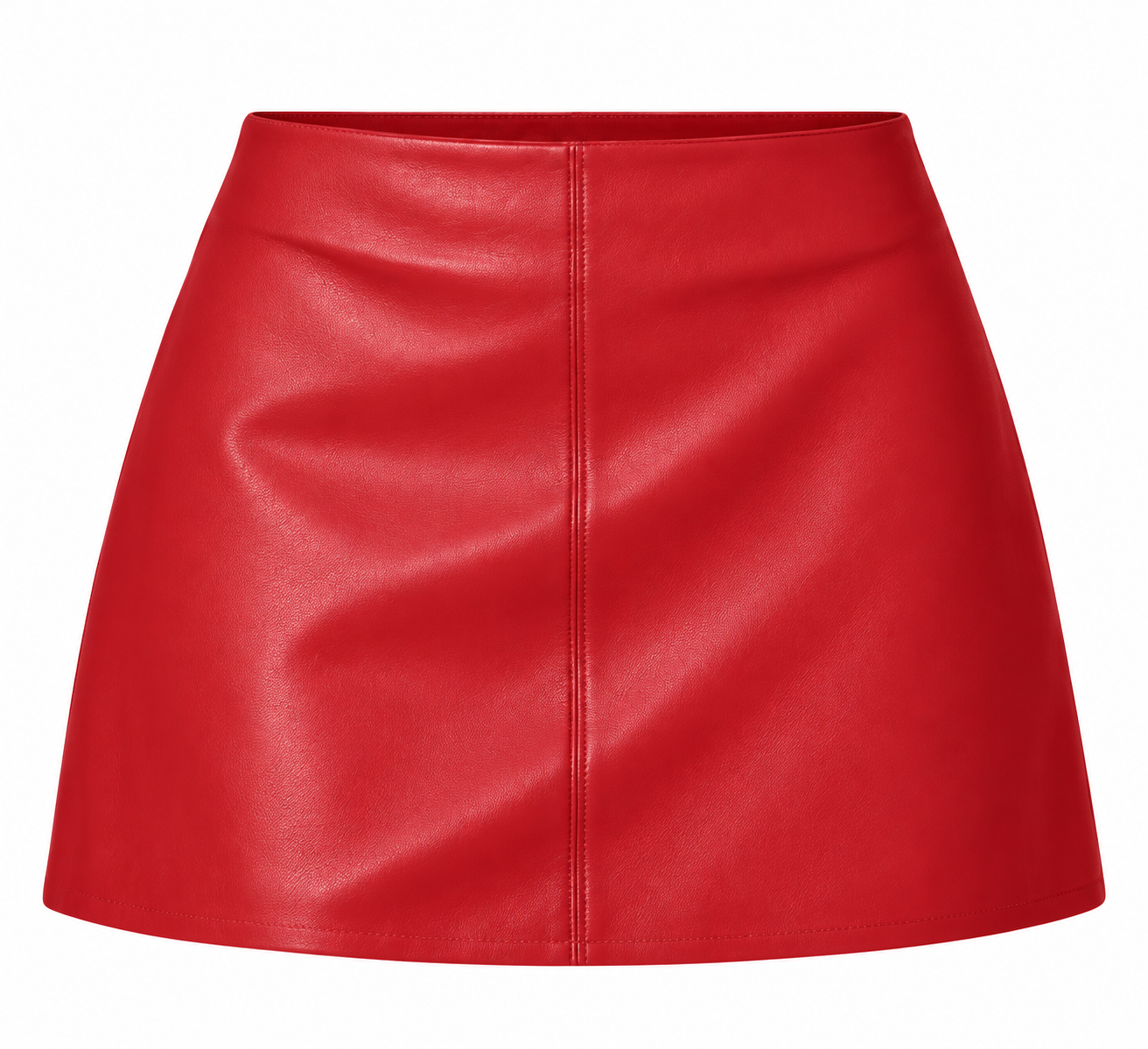 Шкіряна мініспідниця LADY RED 