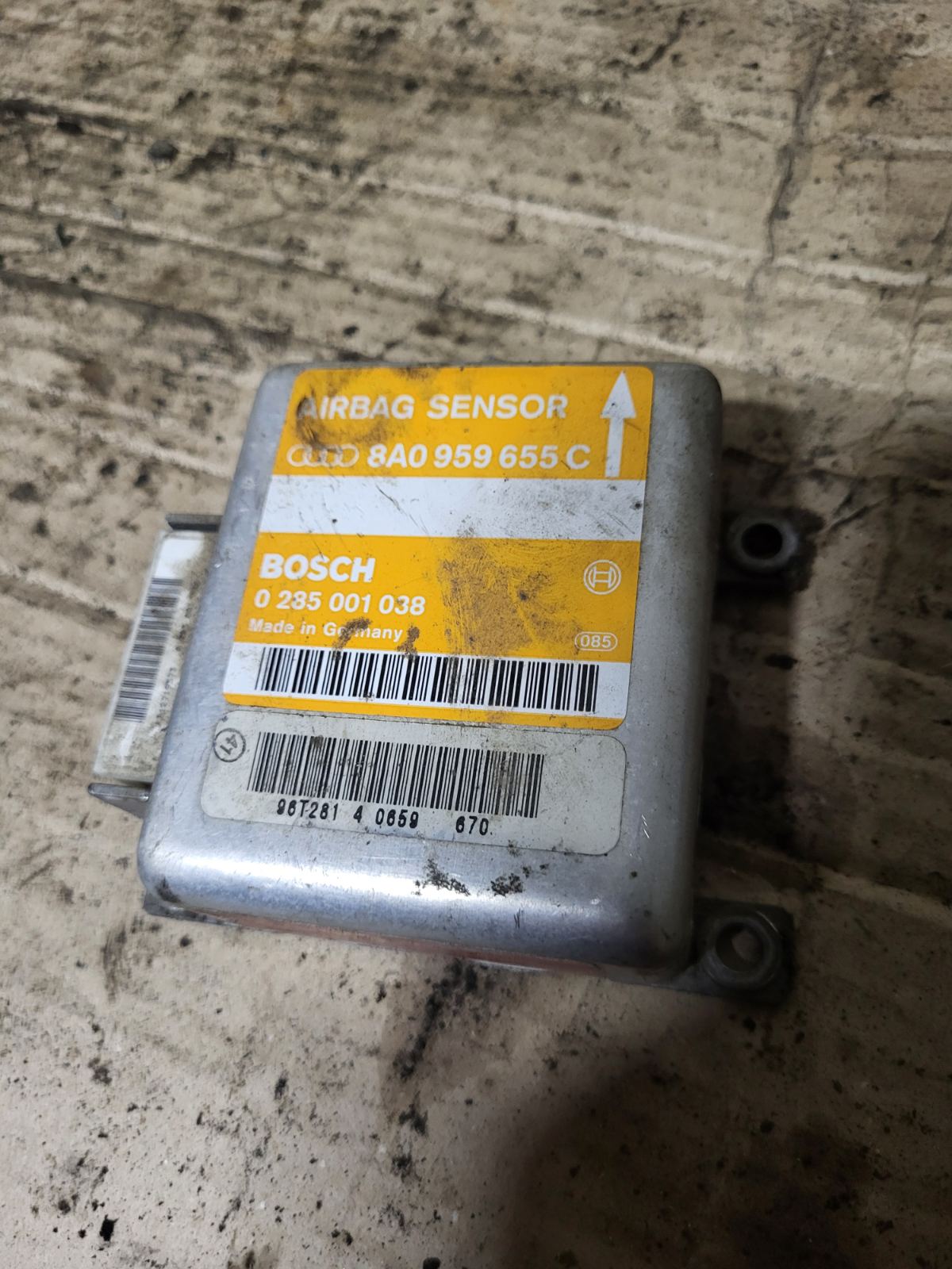 Блок AirBag(подушок безпеки) AUDI A4B5
