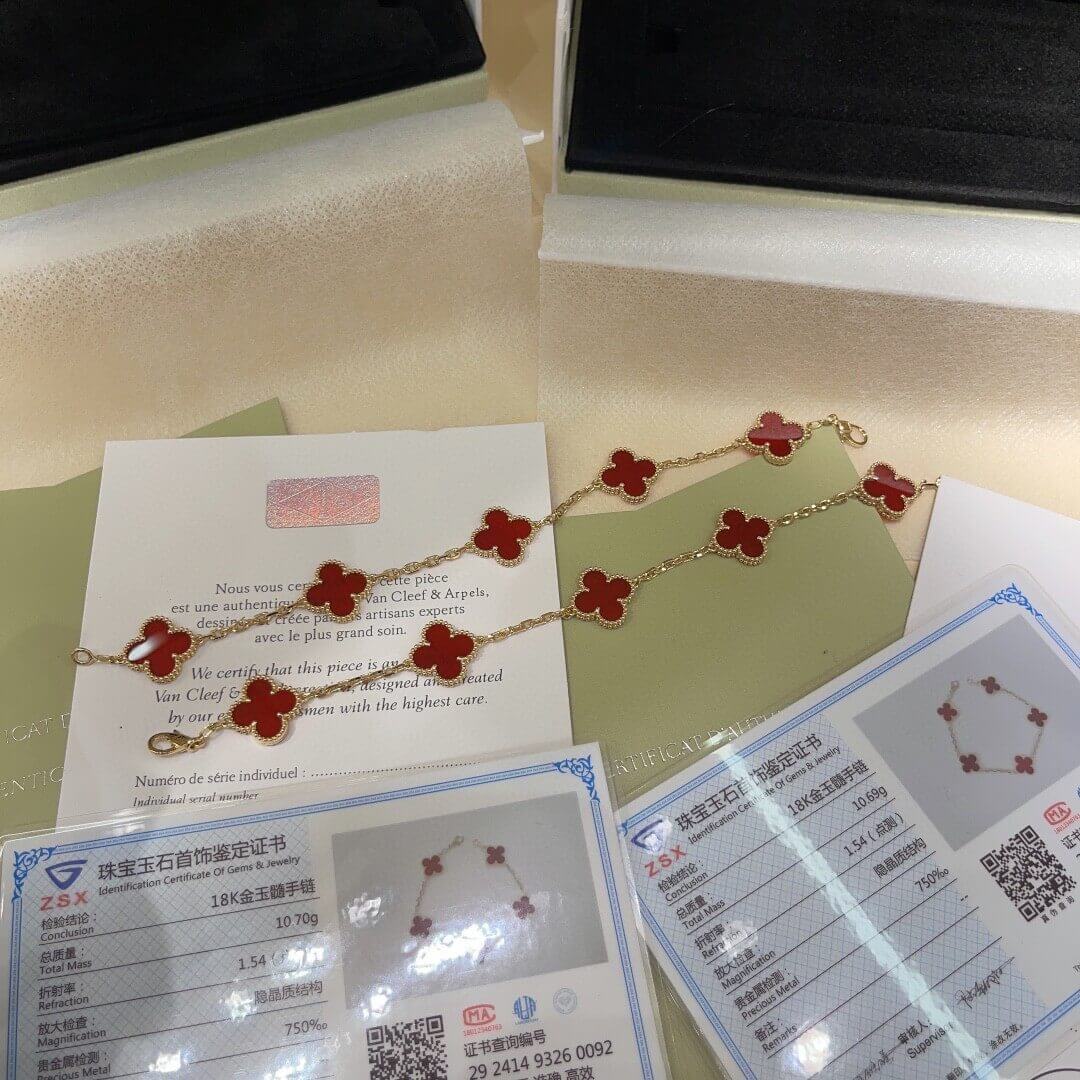 Van Cleef&Arpels браслет золотий-copy