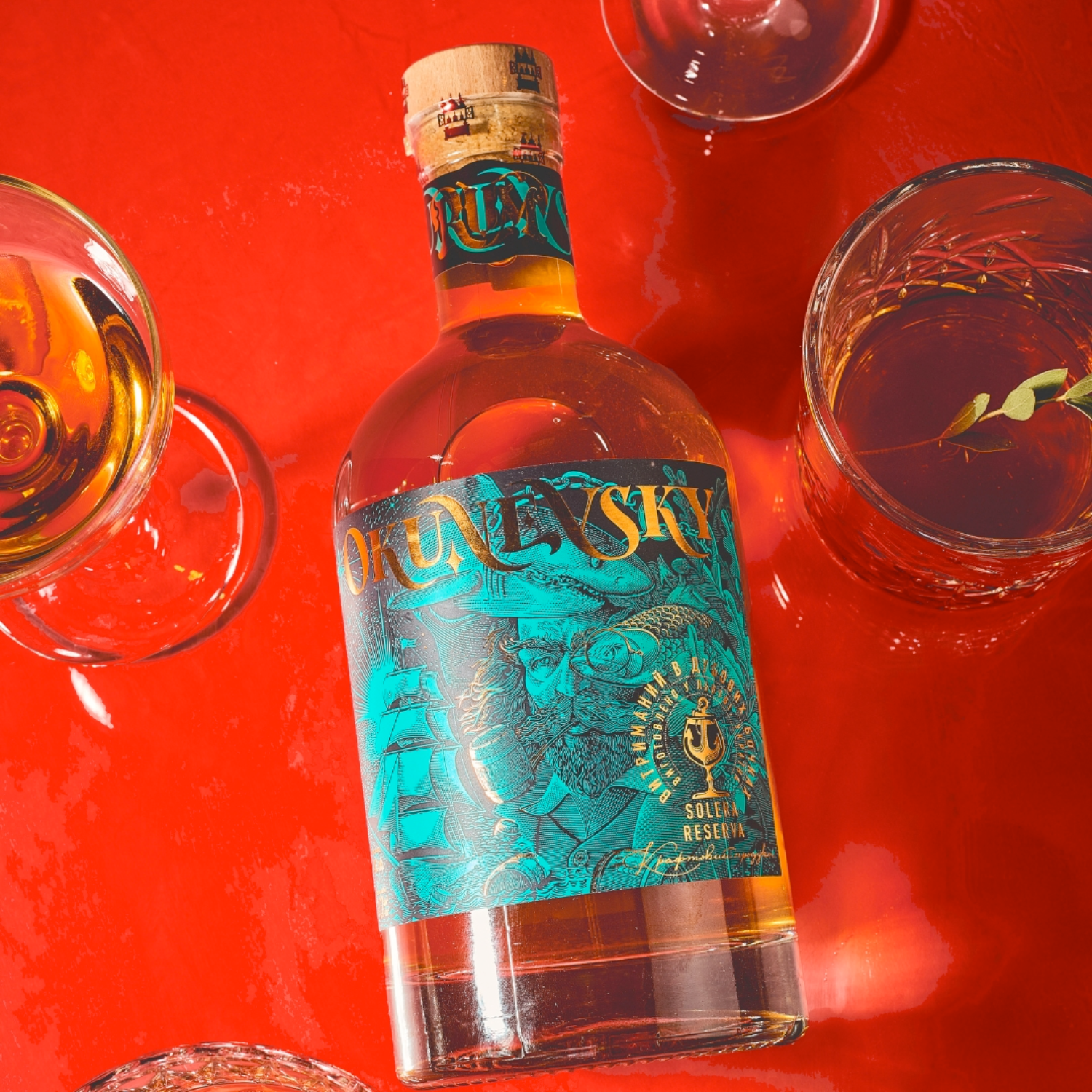 Okuněvský rum 40%