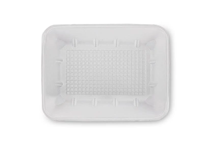 Підкладка (лоток) М6-35 біла, 250х175х35 мм, упаковка 200 шт, 006100017