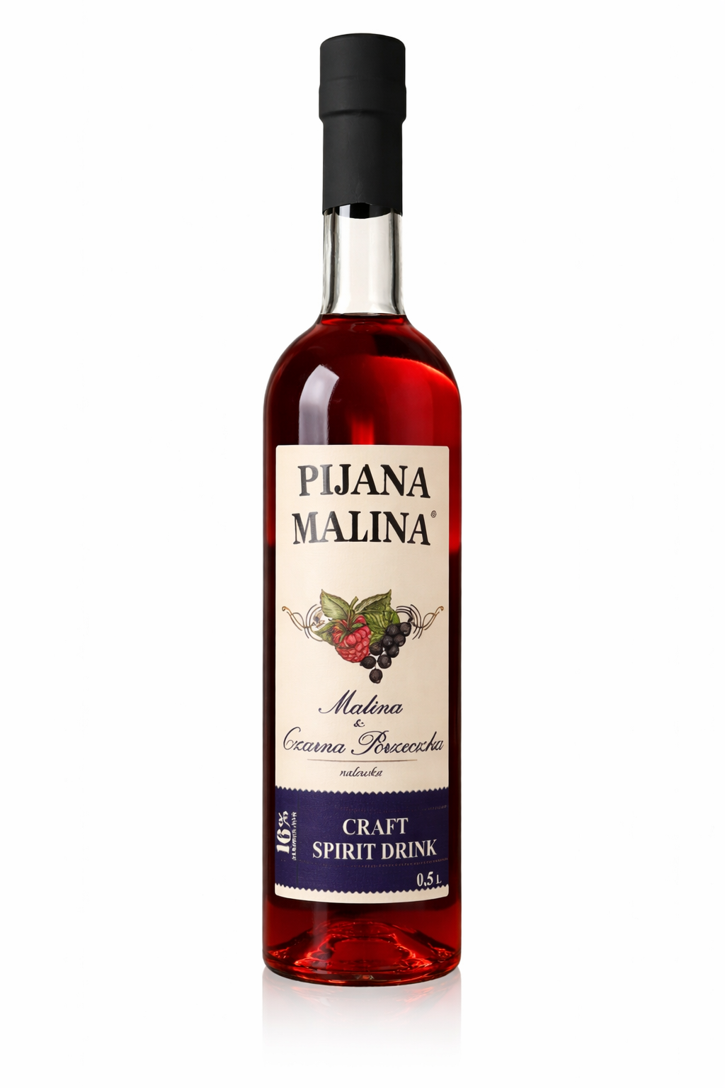 Opilá malina + černý rybíz 16%