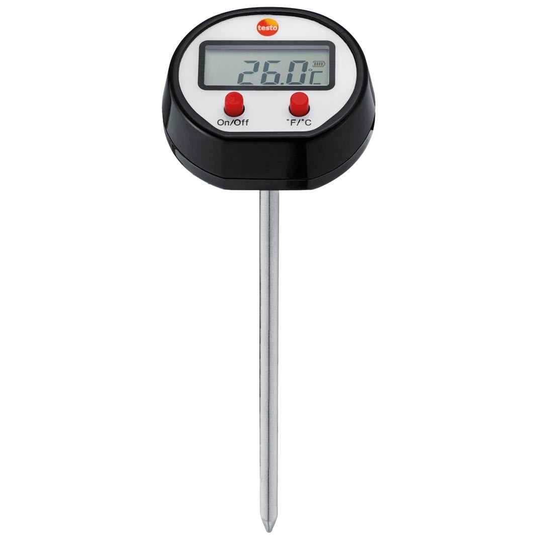 testo 1110 – цифровий мінітермометр із проникним зондом 133 мм, -50…+150 °C