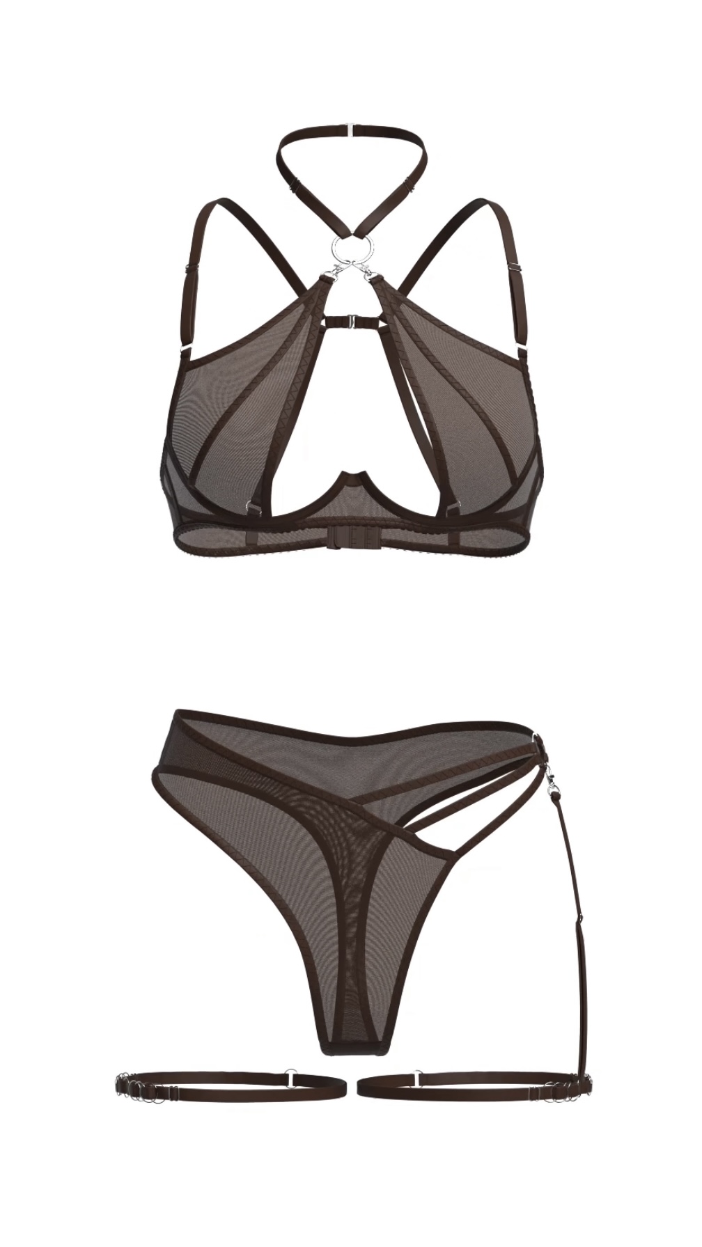 Комплект білизни Rythm Set chocolate