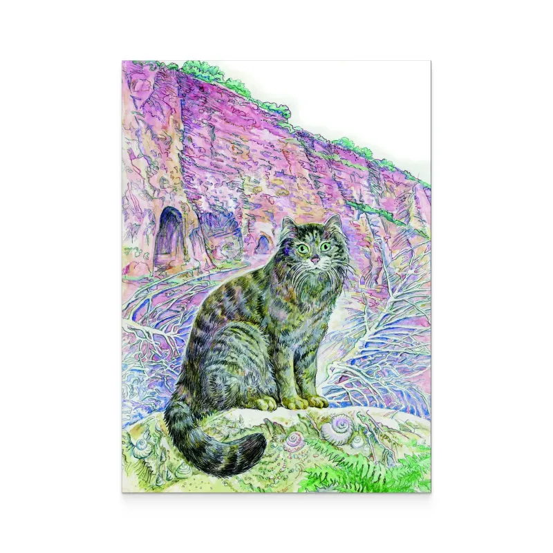 Листівка. Кіт лісовий Felis silvestris