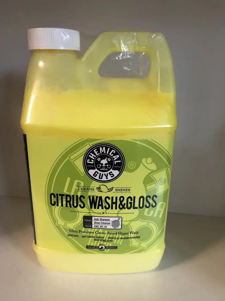 Автошампунь з натуральними екстрактами цитрусових Chemical Guys Citrus Wash & Gloss Розлив 500 мл