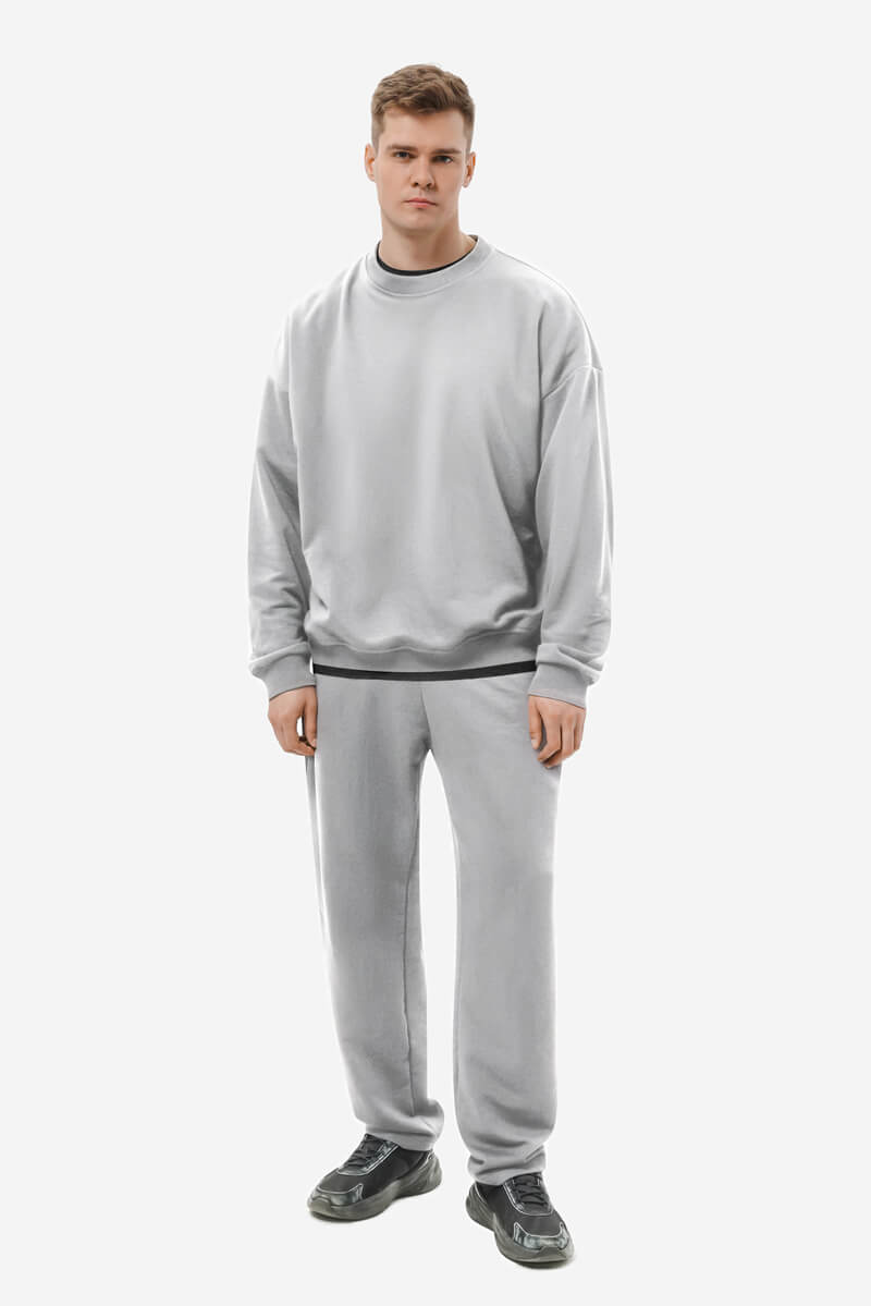 Спортивний костюм Оversize BNDK Grey Melange