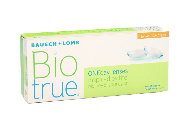 Контактні лінзи Biotrue ONEday For Astigmatism (30 шт.)