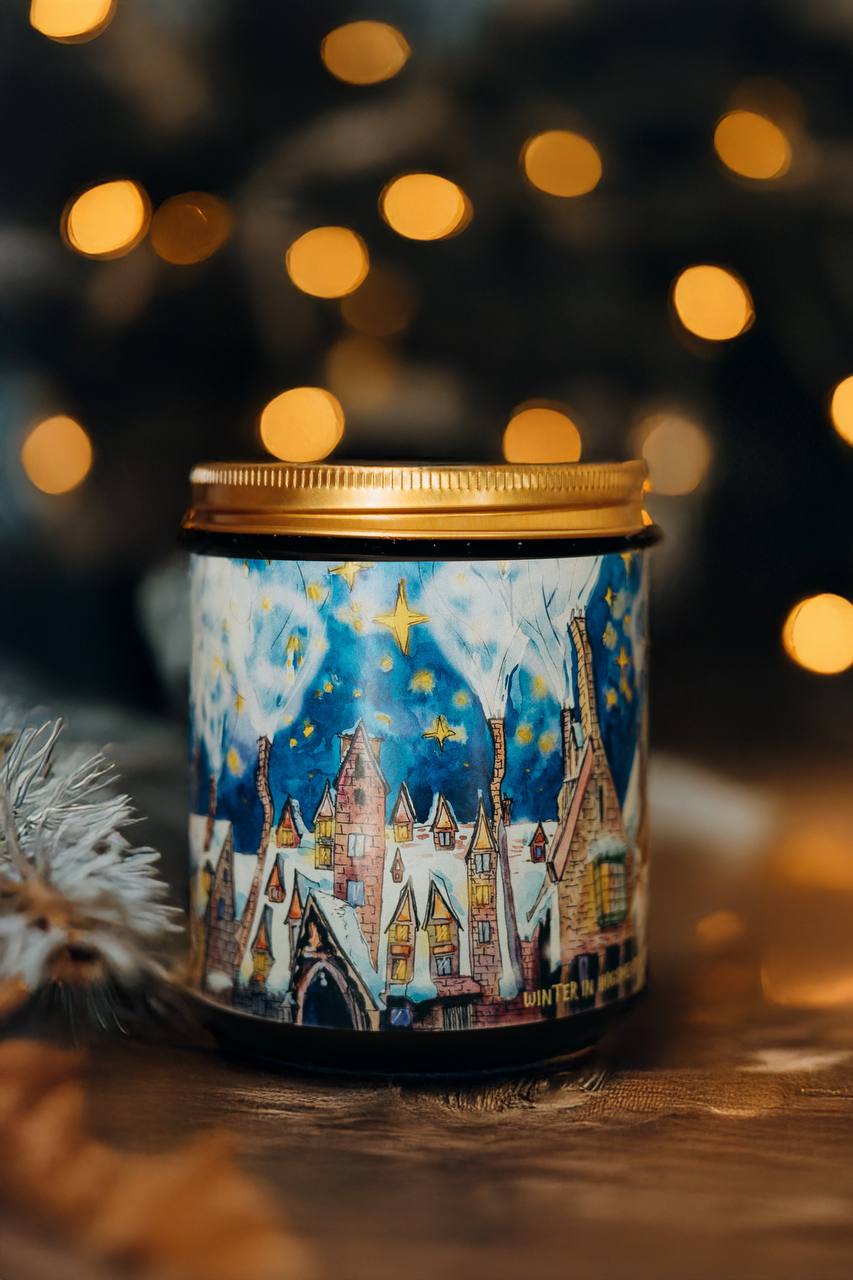 Свічка "Зимові вулиці"