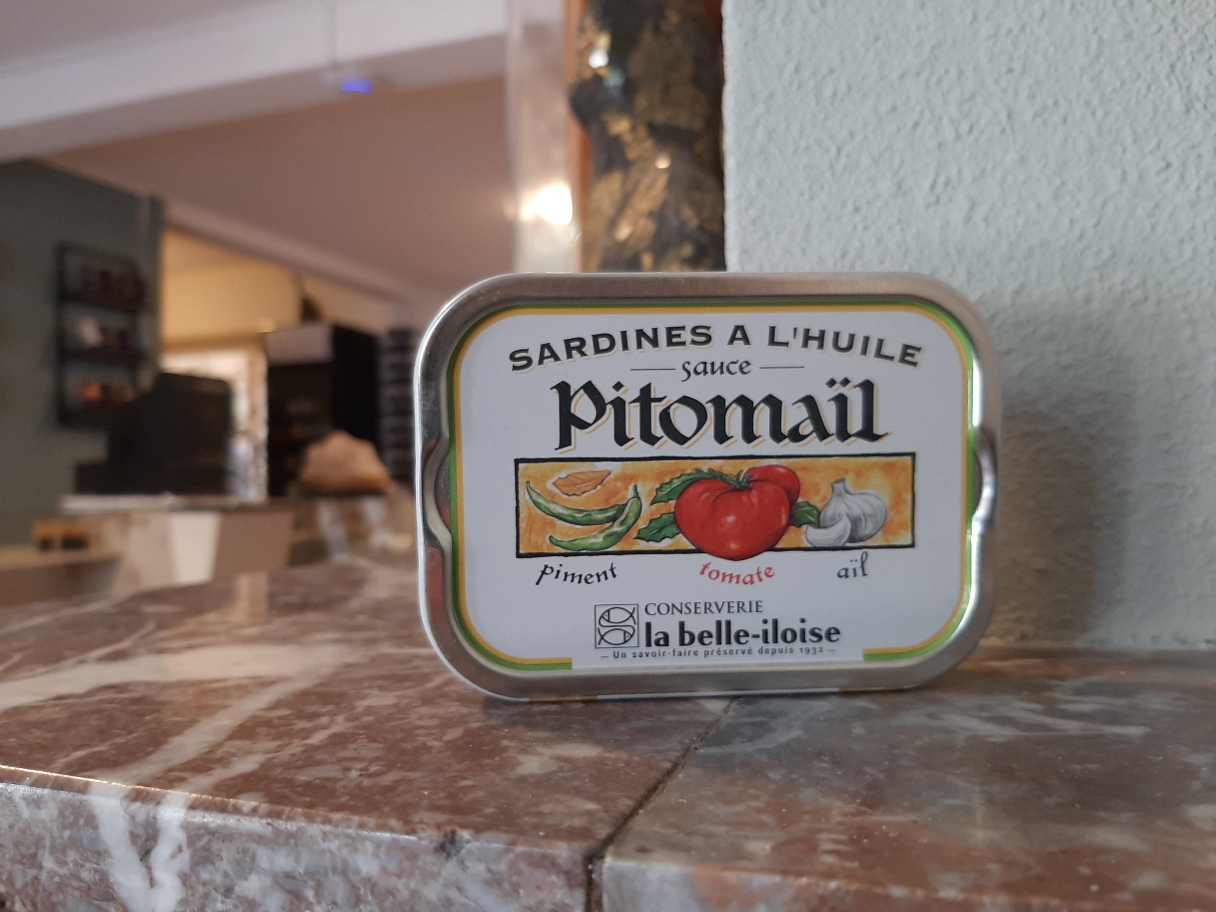 Sardines à l'Huile Sauce Pitomaïl - La Belle-Iloise