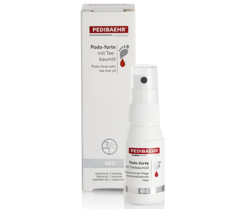 Протигрибкова рідина для пальців ніг та нігтьової пластини Podo-forte, PediBaehr,спрей 30 мл