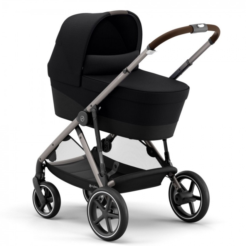 Коляска Cybex Gazelle S Taupe 2 в 1 Deep Black