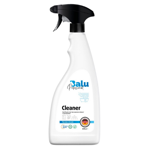 Професійний засіб BALU CLEANER для чищення ванних кімнат, 650 мл із розпилювачем