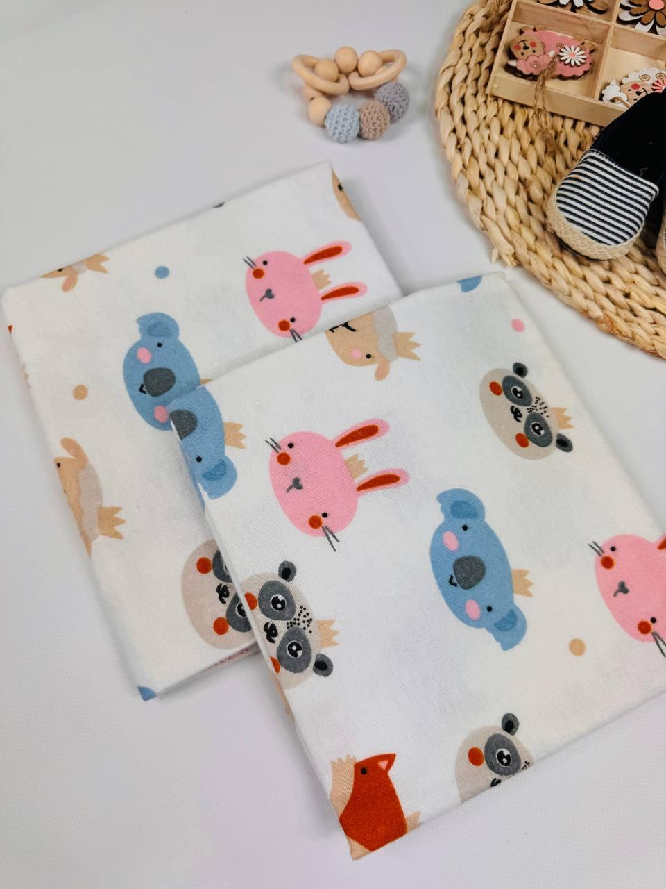 Пелюшка бавовняна/фланелева 90х80