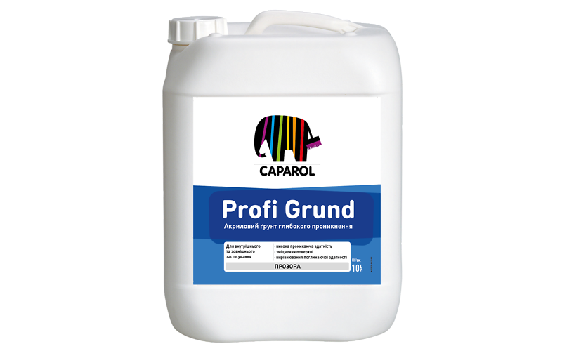 Грунтовка  акрилова під фарбування Caparol ProfiGrund