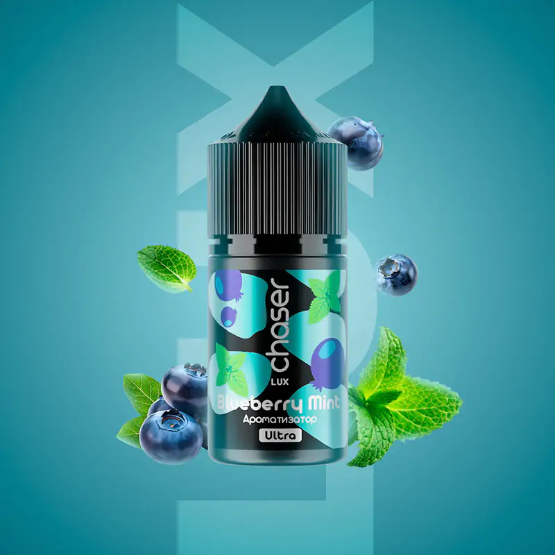 Chaser LUX 30мл 50мг Blueberry Mint (Чорниця М’ята)