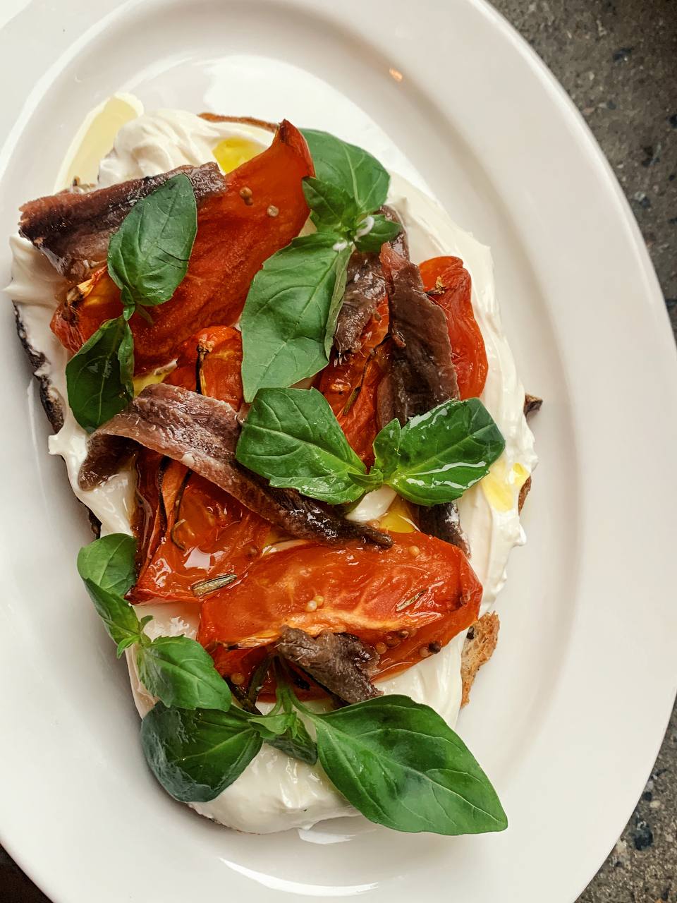 Bruschetta with anchovies