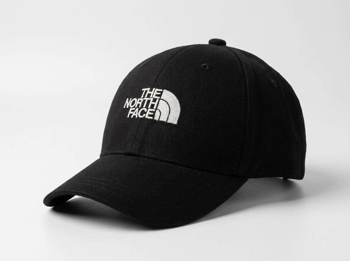 Кепка Бейсболка The North Face - Норс Фейс Вишивка Чорна Копія