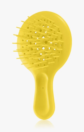 Janeke Superbrush mini щітка для волосся яскраво жовта