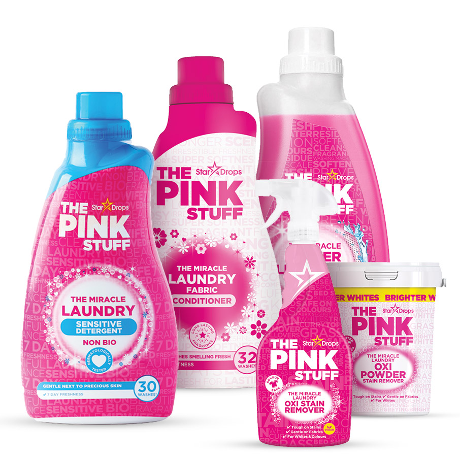 Набір для прання білої білизни The Pink Stuff Laundry Whites Bundle