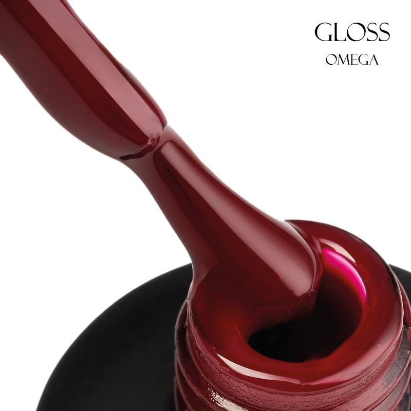 Кольорова база GLOSS Color Base Gel Omega, 11 мл