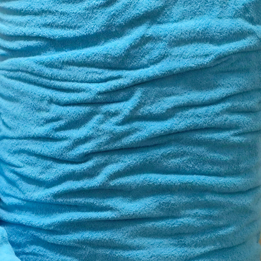 Тканина Махра двостороння - колір Бірюза