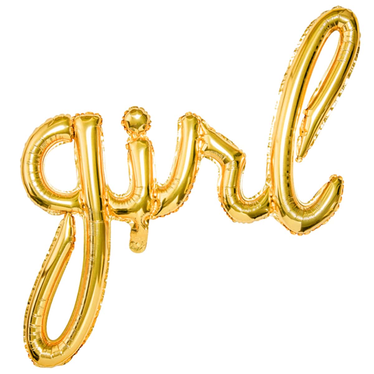 Фольгована кулька "girl" золото