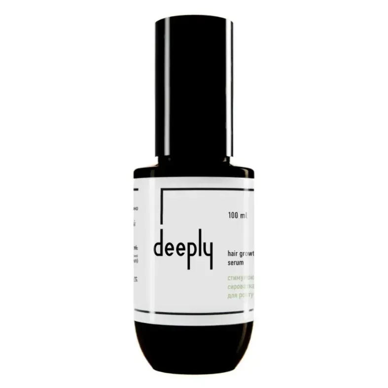 Стимулююча сироватка для росту волосся deeply hair growth serum 100 мл