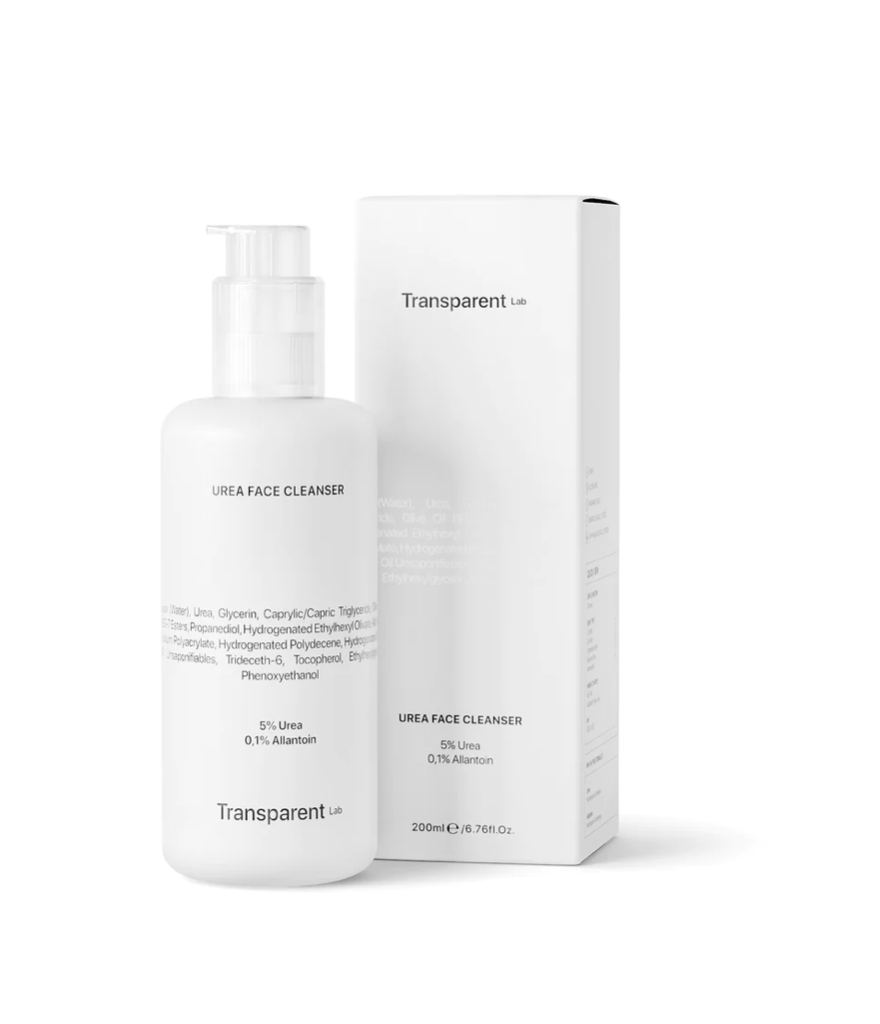 Transparent Lab  Urea Face Cleanser, 200 ml - Очищуюче молочко для сухої шкіри 5 %