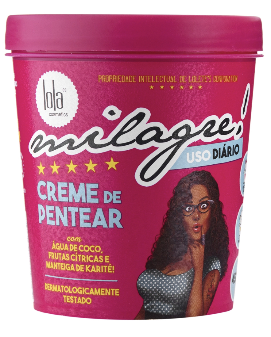 Lola Cosmetics - Milagre Creme - Combing Cream Hair Mask - Маска для сухого та пошкодженого волосся - 450 гр