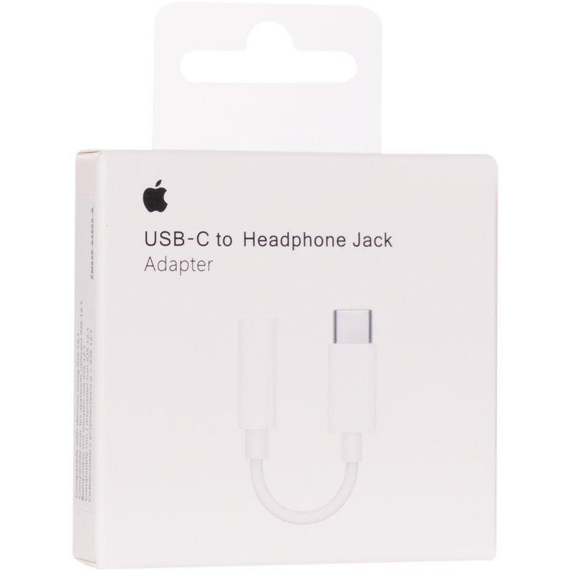 Адаптер Apple USB-C to 3.5mm Original White