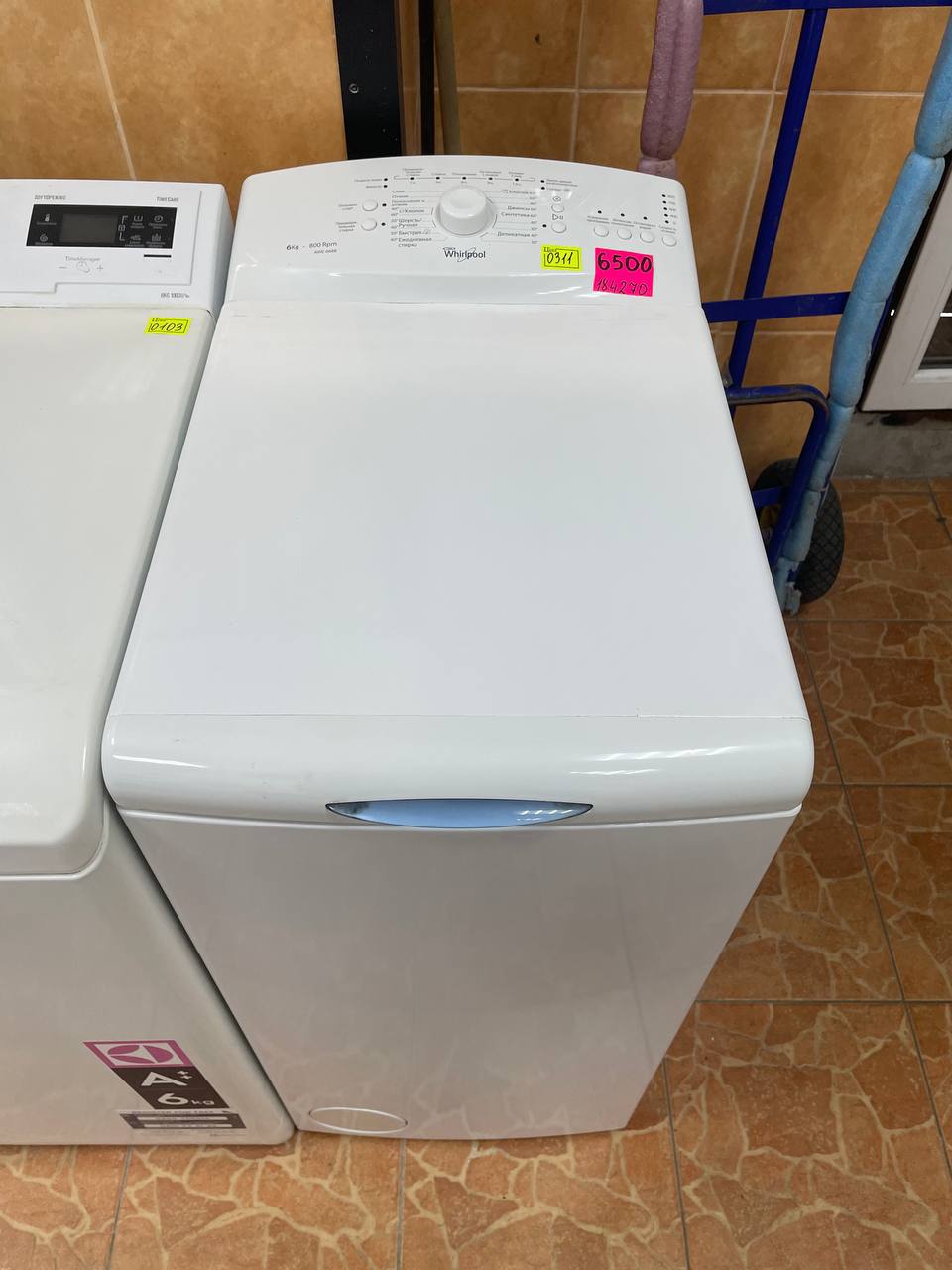 6500 Whirlpool AWE6688 6kg 1000 обертів/хвилину