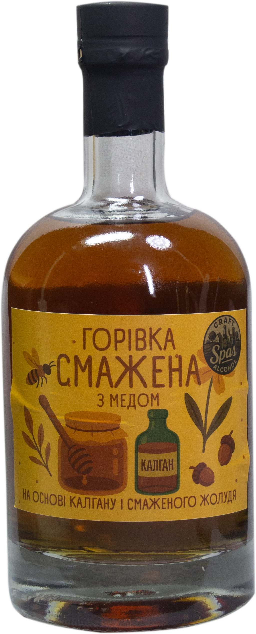 Горівка «Смажена з медом» 0.5л 42%