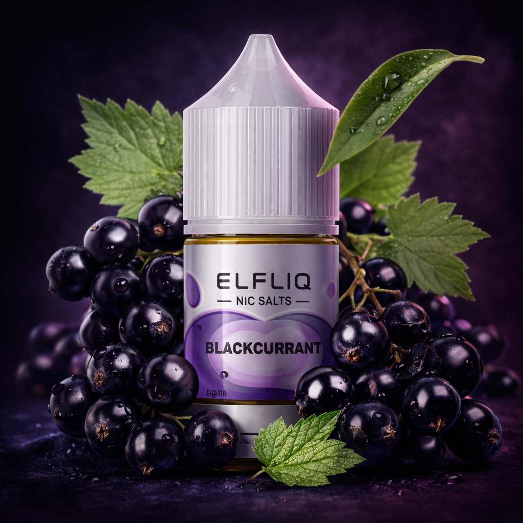 Eӏf Liq 30ml Blackcurrant Aniseed ( Чорна Смородина Аніс )