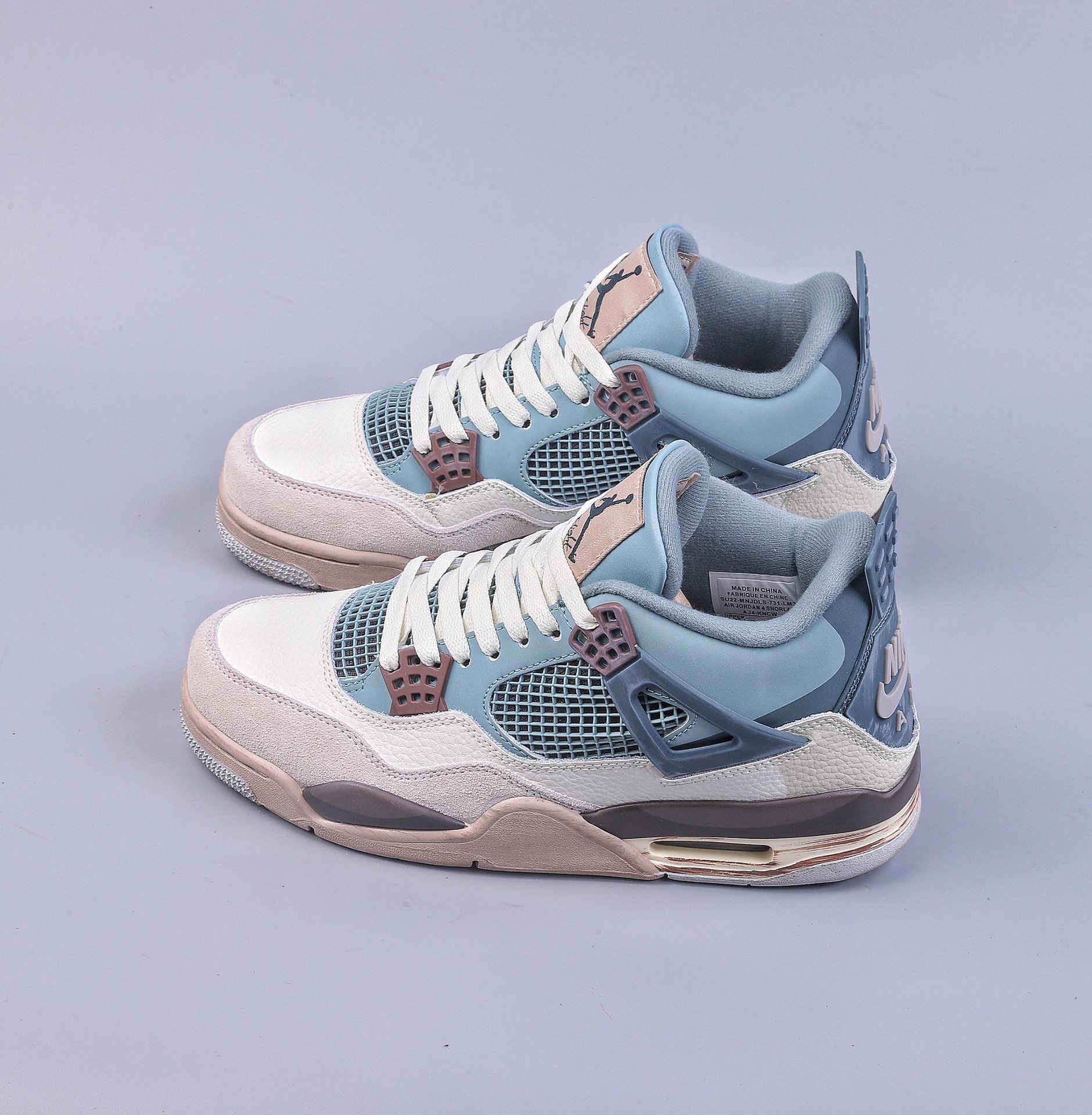 Nike Air Jordan 4 Retro “Custom Snorlax” AJ4-KNCW