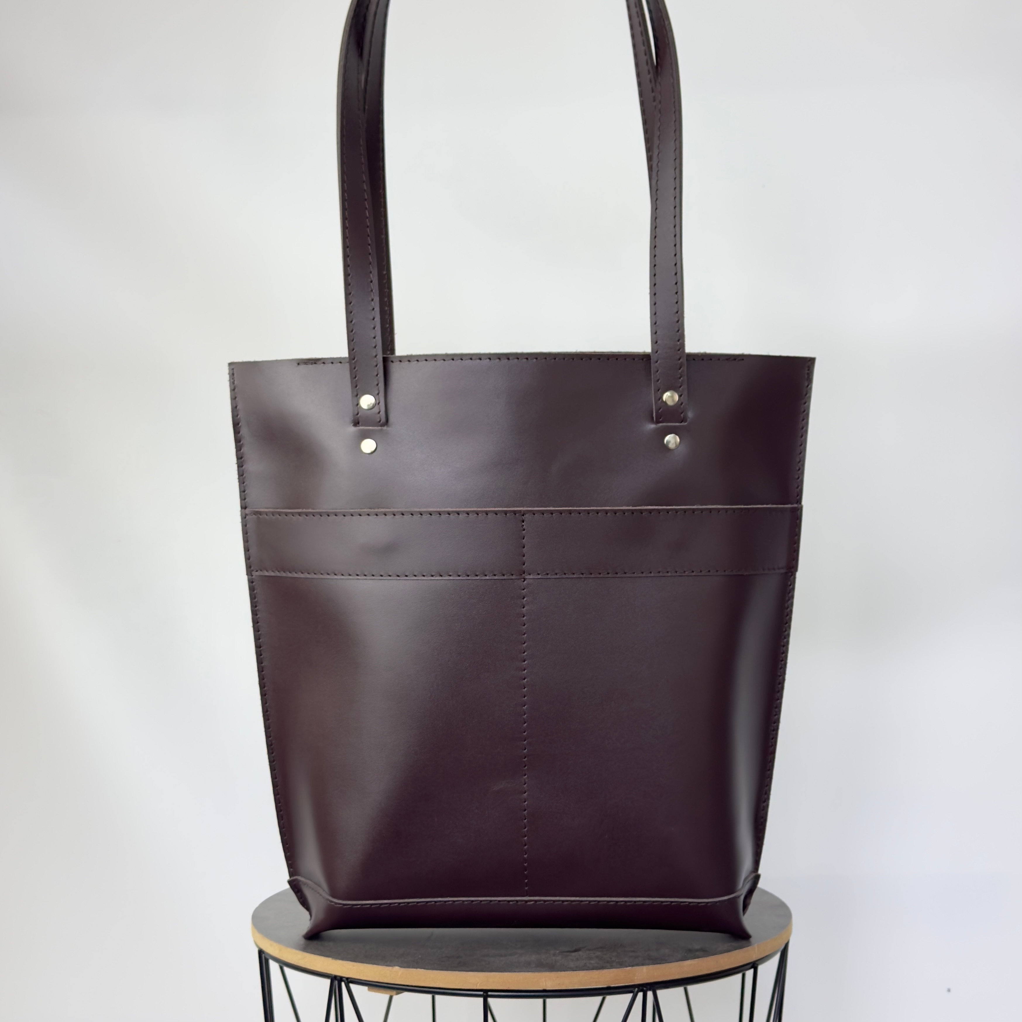 Жіноча сумка шопер Coin з натуральної шкіри