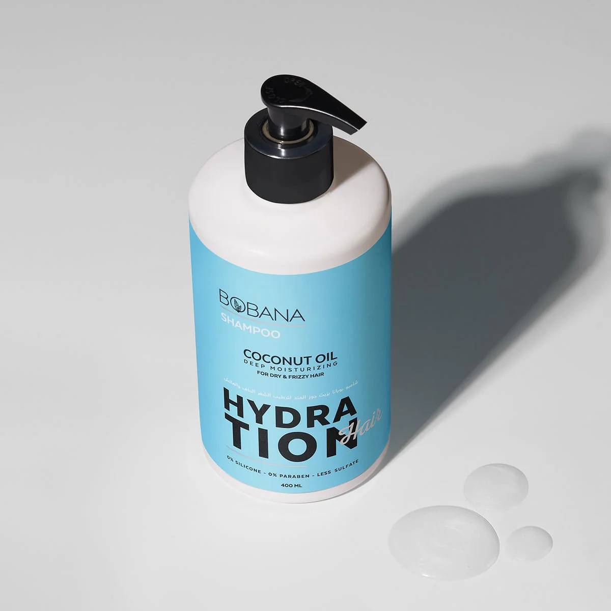Bobana Shampoo with Coconut Oil Бобана Шампунь з кокосовою олією для сухого кучерявого волосся