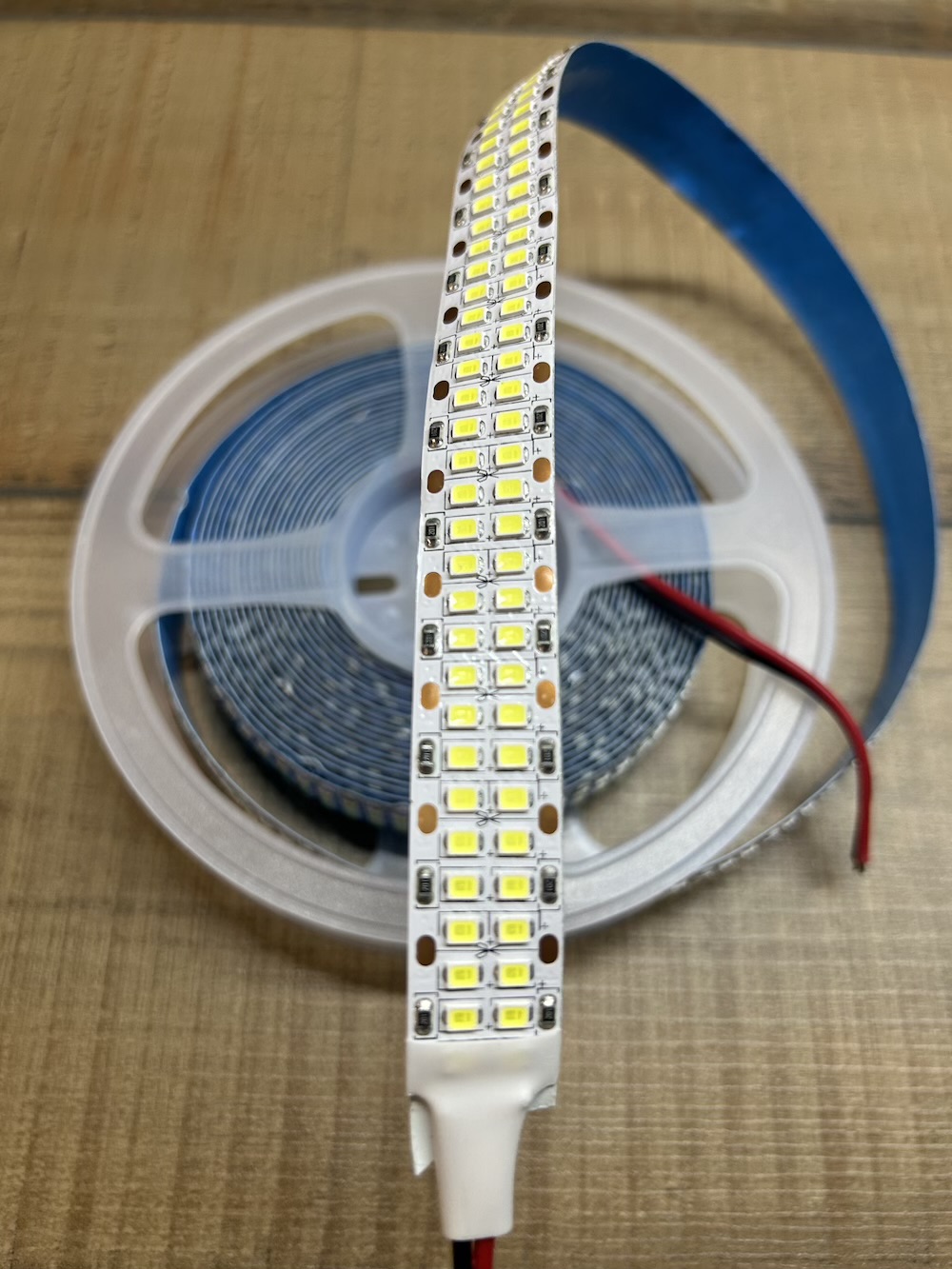 Led стрічка 12V, 480Led, 20-24W/m, 1 метр, холодний-білий
