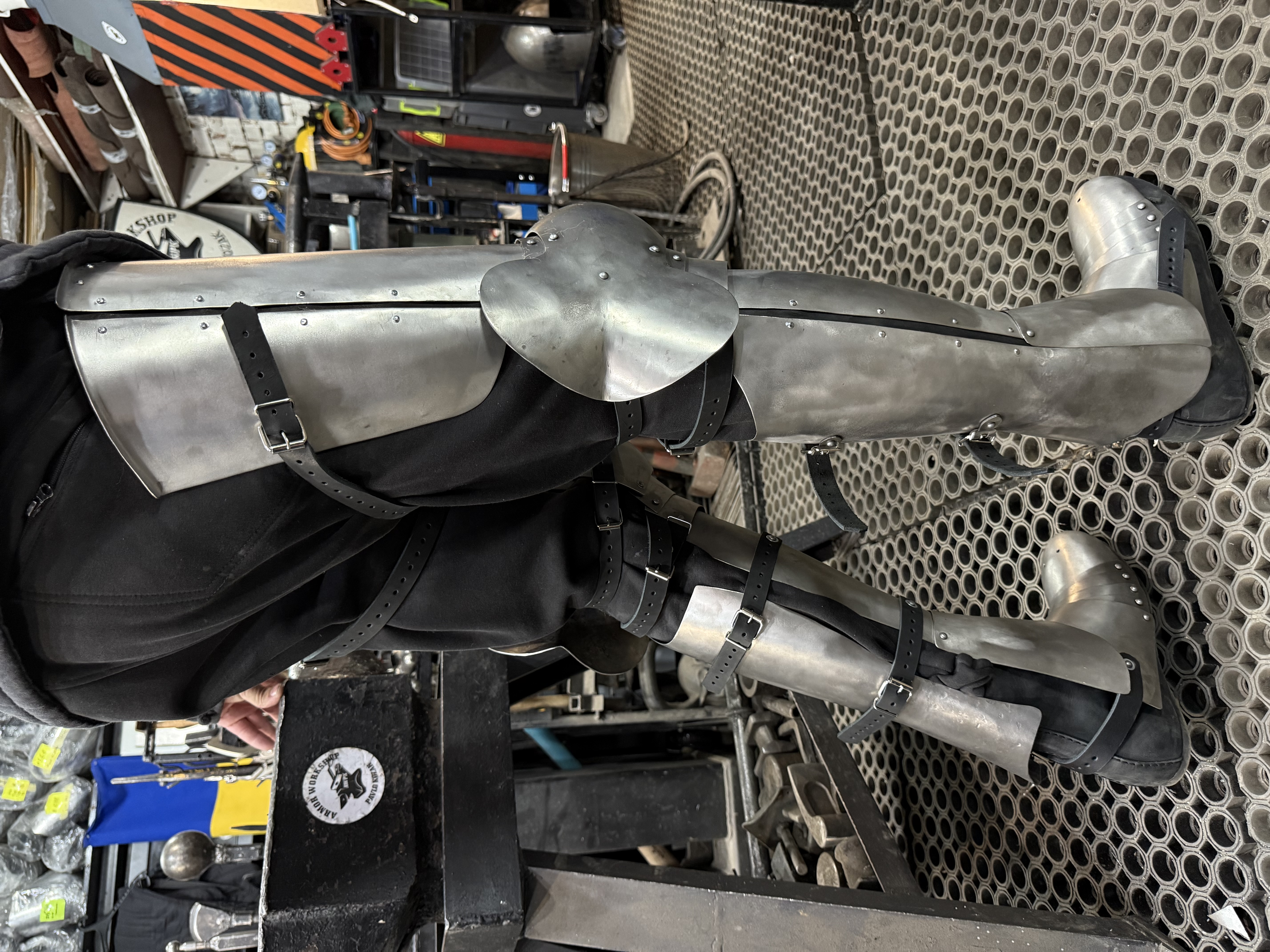 Titanium lower legs