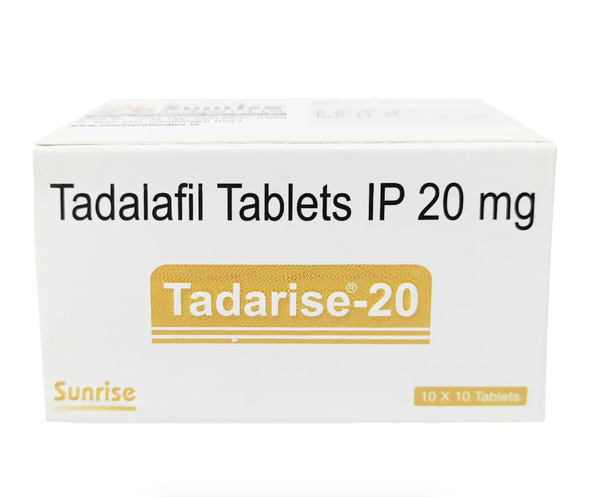 ᐉ Tadarise 20 - для еректильної дисфункції(тадалафіл) дженерик сіаліс (10 таблеток)