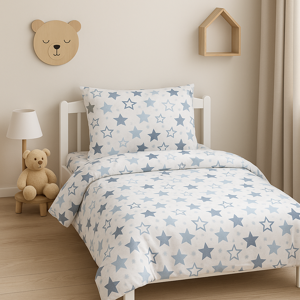 Дитяча постільна білизна ранфорс прінт  