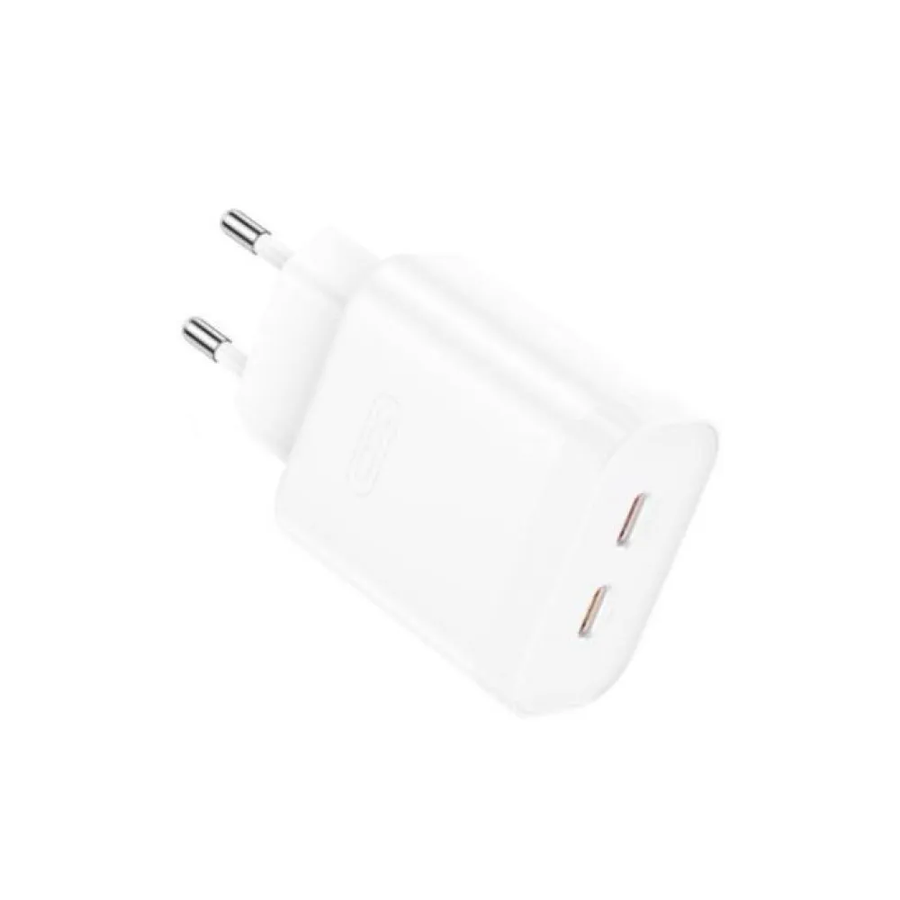 МЗП XO L105 (EU) 35W dual Type-c port fast charger