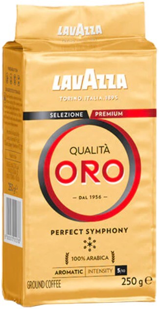  кава мелена Lavazza Oro 250g. 100% арабіка