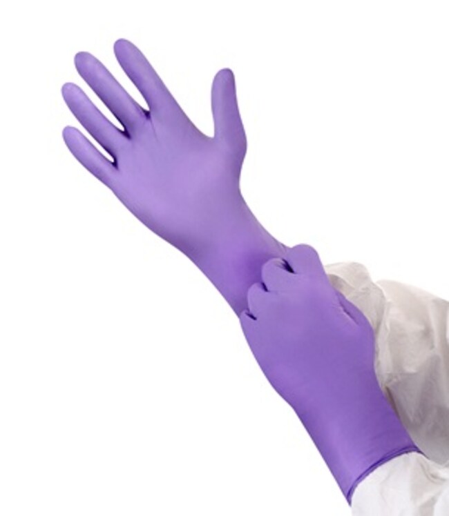 Sterile nitrile gloves