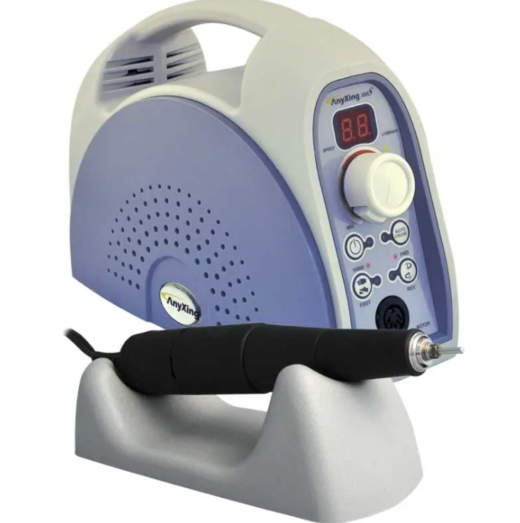 Потужний фрезер для манікюру та педикюру Micro-NX 300s сірий