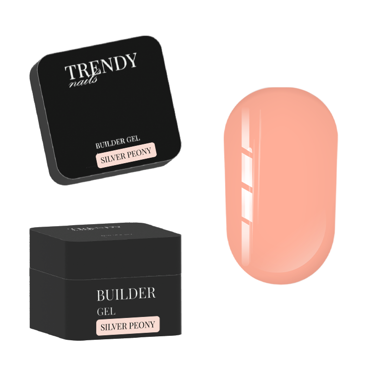 Builder gel in a bottle Silver Peony HEMA/TPO free, 30 мл