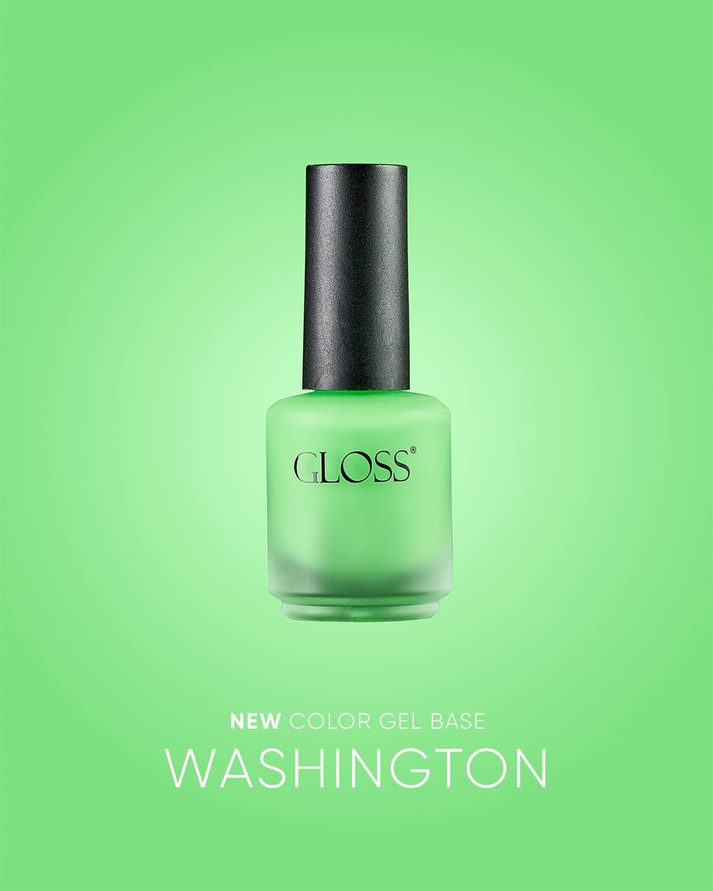 Кольорова база GLOSS Color Base Gel Washington, 11 мл