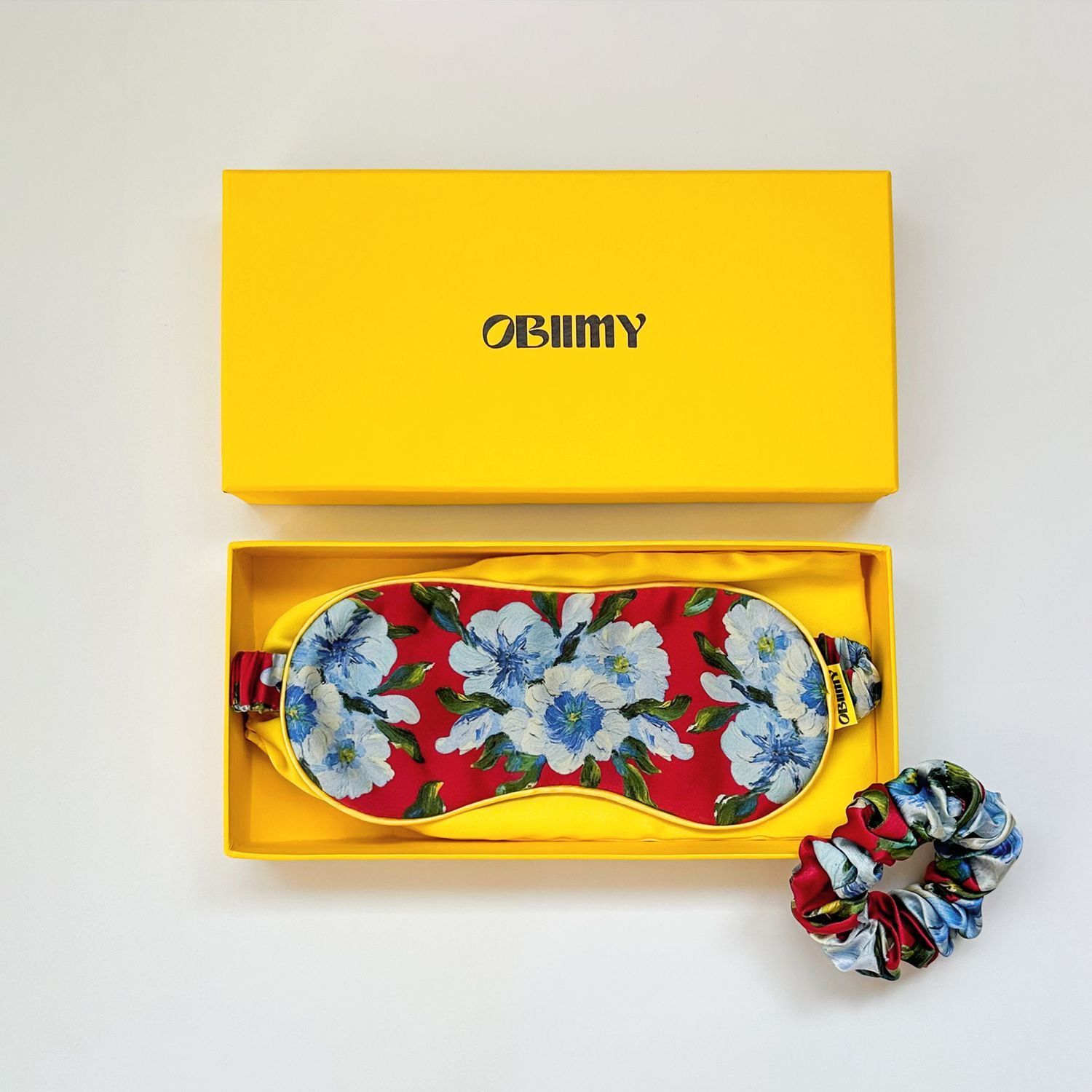 Маска для сну та шовкова резинка для волосся «Впевненість»