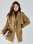 Casual Elegant Short Trench Coat For Women | Stylish Women Trench Coat