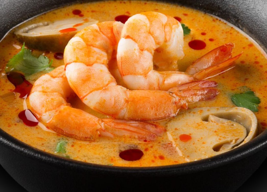 Tom Yam z krewetkami